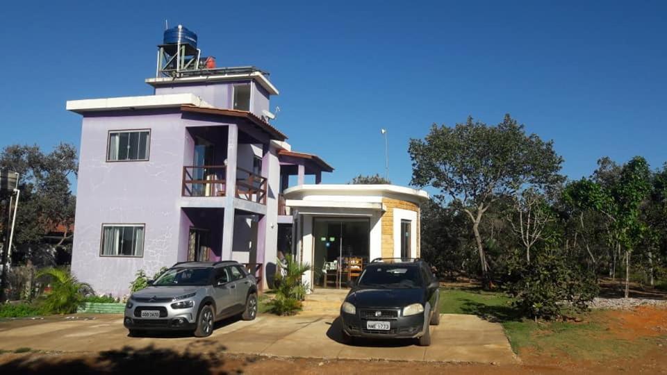 Flat Da Pousada Avalon Alto Paraíso de Goiás Buitenkant foto