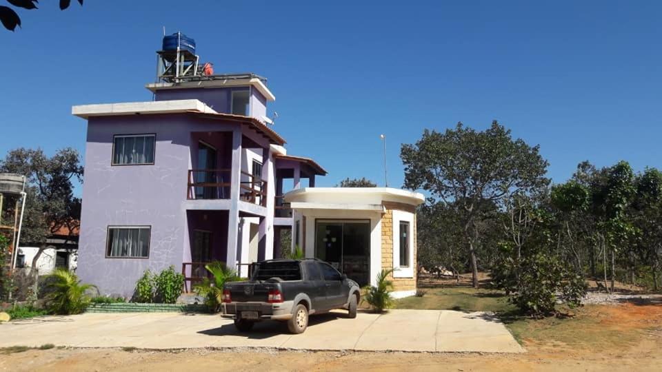 Flat Da Pousada Avalon Alto Paraíso de Goiás Buitenkant foto